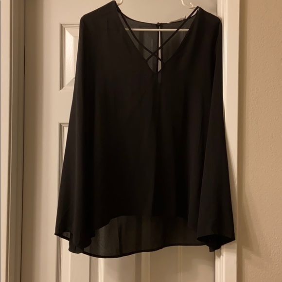 Black Lush Blouse - Picture 1 of 2